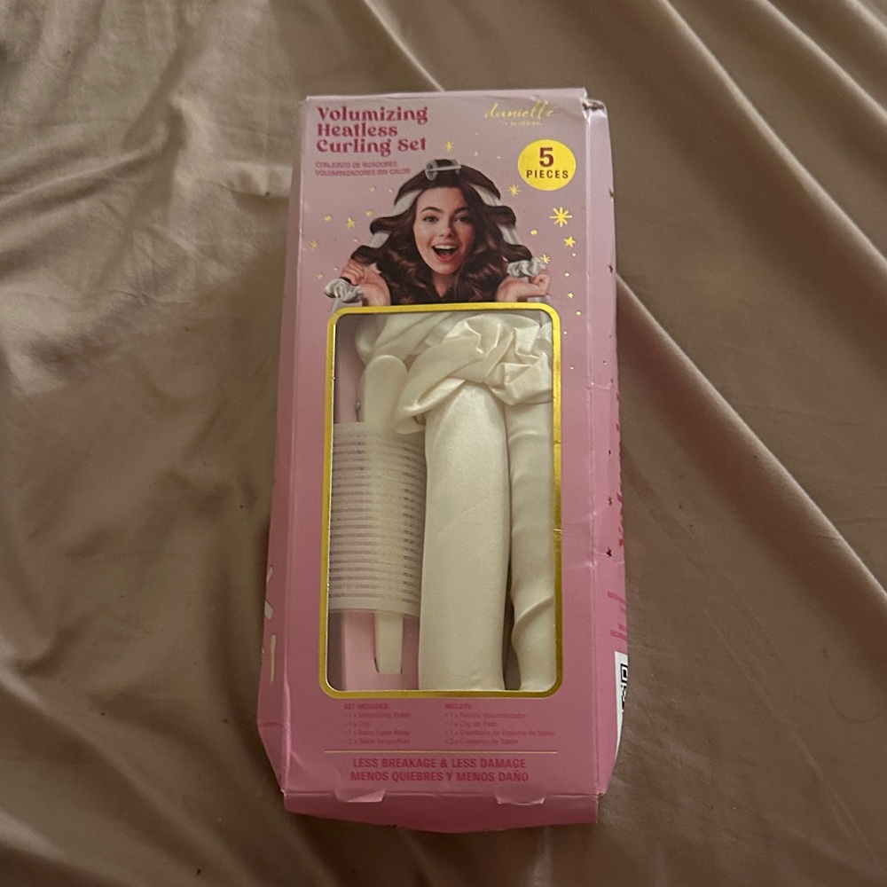 Heatless Curling Set with Satin Hair Accessories
